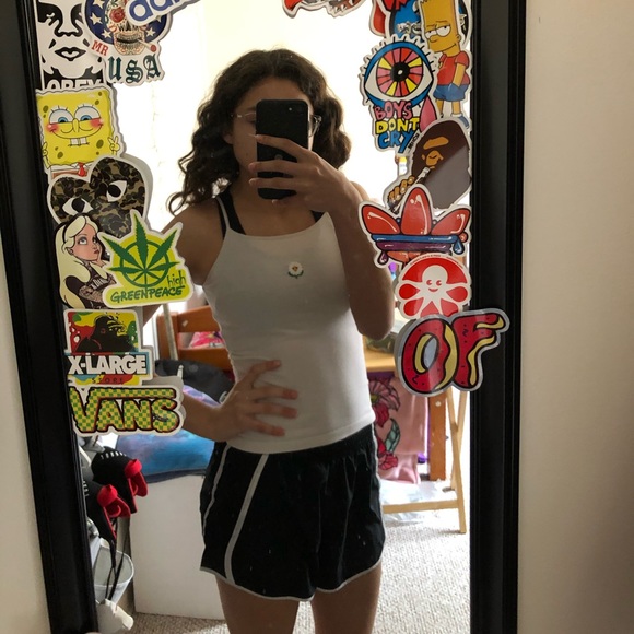 Hand Embroidered Tank Top - Picture 3 of 4